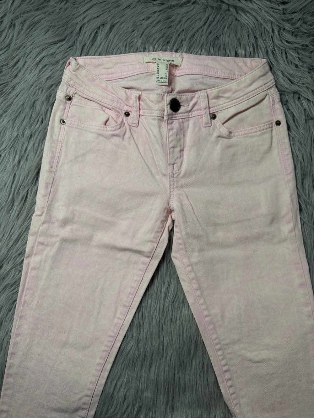 life in progress Light Pink Skinny Jeans